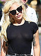 Lady Gaga naked pics - out braless in nyc