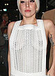 Lady Gaga naked pics - nude tits in white mesh dress