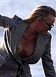Pamela Anderson naked pics - boob slip wardrobe malfunction