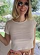 January Jones naked pics - tits in a see through t-shirt