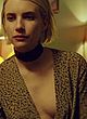 Emma Roberts naked pics - braless in movie time of day