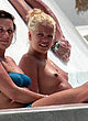 Lily Allen naked pics - sunbathing topless in france