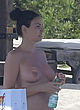 Bleona Qereti naked pics - walking topless shows boobs