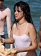 Camila Cabello naked pics - wet see-through swimsuit