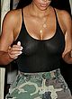 Kim Kardashian naked pics - shows her boobs in see-thru