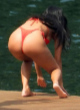 Nicole Scherzinger candid ass in thong bikini pics