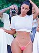 Kim Kardashian naked pics - shows off her curvy figure