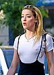 Amber Heard naked pics - see-through to boobs in public