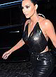 Kim Kardashian naked pics - braless, night out in ny