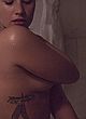 Demi Lovato shows side boob and ass in ps pics