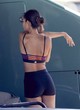 Joan Smalls sexy work out on a yacht pics