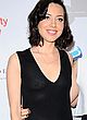 Aubrey Plaza naked pics - see through in long dress