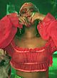 Rihanna naked pics - boobs in a see-through blouse