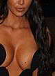 Kim Kardashian naked pics - nip slip while leaving hotel
