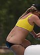Britney Spears flashing butt crack on a yacht pics