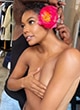 Gabrielle Union naked pics - caught topless