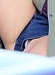 Aubrey Plaza naked pics - slight nip slip and pussy slip