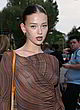 Jessica Alexander see through dress in london pics