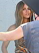 Halle Berry naked pics - see through to breasts dress