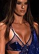 Alessandra Ambrosio naked pics - see-through on the runway