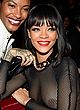 Rihanna naked pics - see-through to boobs at party