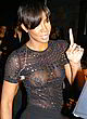 Kelly Rowland naked pics - performing in see through top