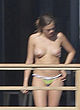 Cara Delevingne naked pics - topless on a balcony with gf