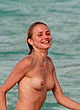 Cameron Diaz naked pics - topless on the beach