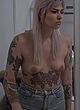 Chyanne Leeland topless & tattooed in movie pics