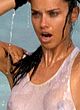 Adriana Lima naked pics - wet see-through top at ps