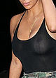 Kim Kardashian see throught top & cleavage pics