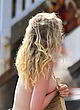 Elsa Hosk topless at miami beach pics