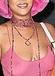 Rihanna naked pics - visible tits in sheer dress