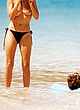 Penelope Cruz naked pics - topless at beach with husband