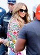 Jennifer Lopez arrives in new york pics