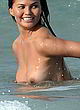 Chrissy Teigen nude in water during ps pics