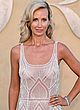 Lady Victoria Hervey posing in a sheer white dress pics