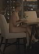 Laura Coover naked pics - sitting fully nude in boss