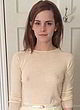 Emma Watson naked pics - visible breasts in sheer top