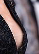 Heidi Klum naked pics - visible breast in black dress