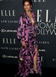 Halle Berry wore a elegant floral dress pics