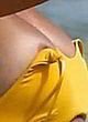 Frankie Bridge sunbathing & visible tits pics
