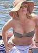 Gillian Anderson sexy bikini & visible boob pics