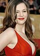 Amber Tamblyn on redcarpet in red dress pics