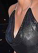 Kim Kardashian naked pics - sparkling sheer black blouse
