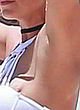 Britney Spears naked pics - nip slip in white bikini
