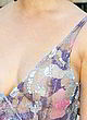 Chrissy Teigen tits in colorful sheer dress pics