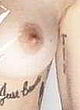 Miley Cyrus naked pics - shows her tits in magazine
