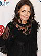 Katie Holmes naked pics - visoble breasts at red carpet
