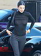Kendall Jenner wore a sheer turtleneck pics